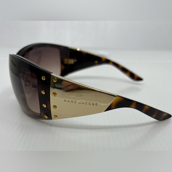 Marc Jacobs MJ 095/S Tortoiseshell Gold-Hinged Sunglasses - Picture 3 of 15